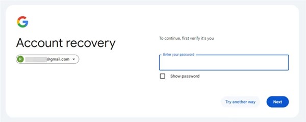 Enter Your Password