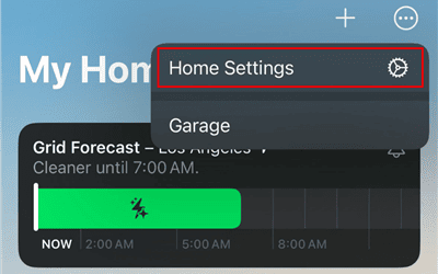 iPhone Home Settings