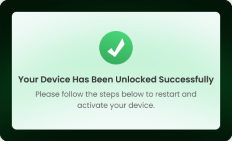 Unlock Successfully