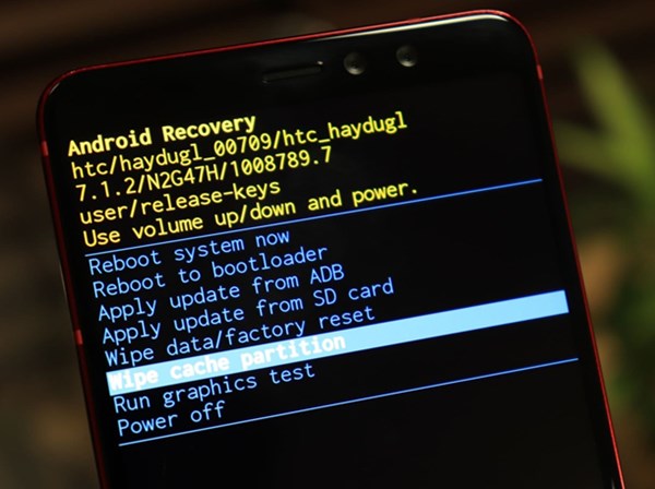 Wipe Cache Partition