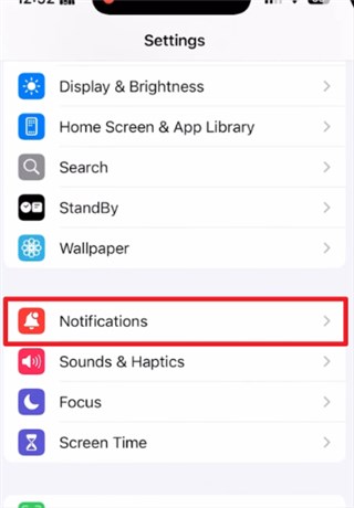 Check Notification Settings