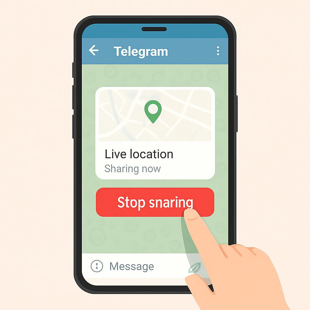 Select the "Stop sharing" option