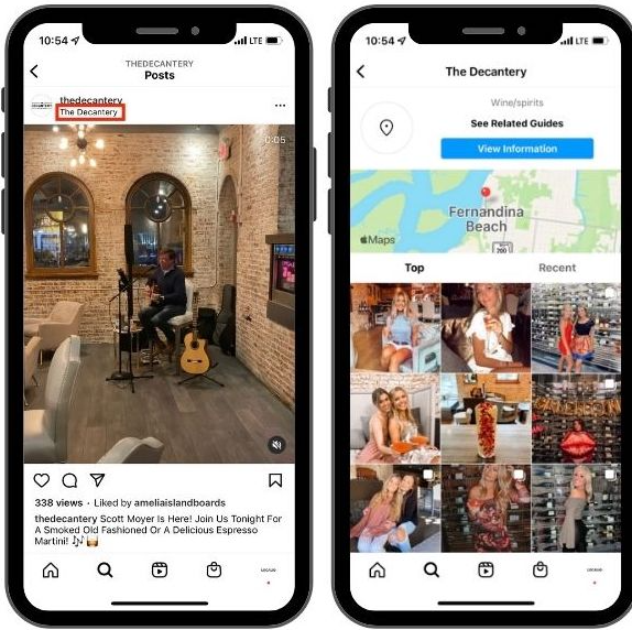 Add a location to Instagram