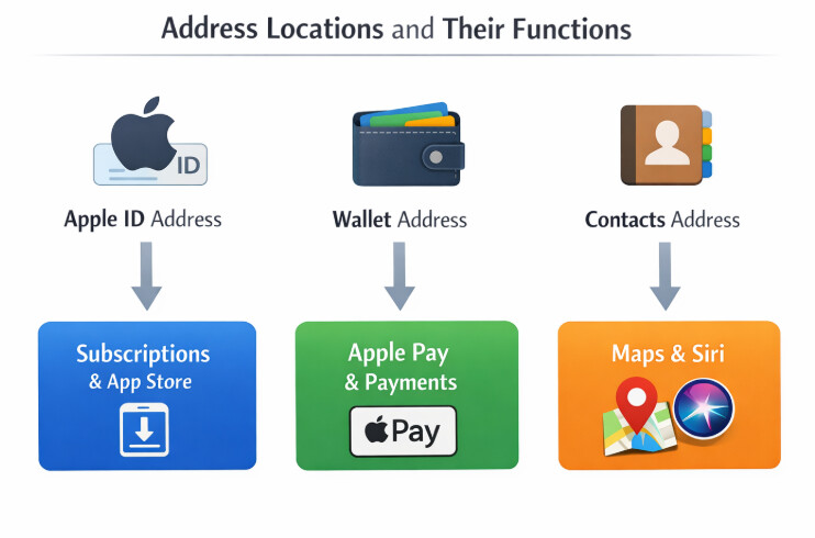 Adress Locations and Their Functions