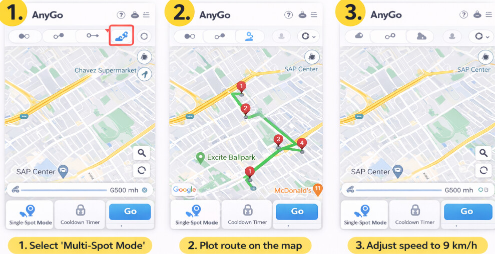 Anygo GPS Auto Walker