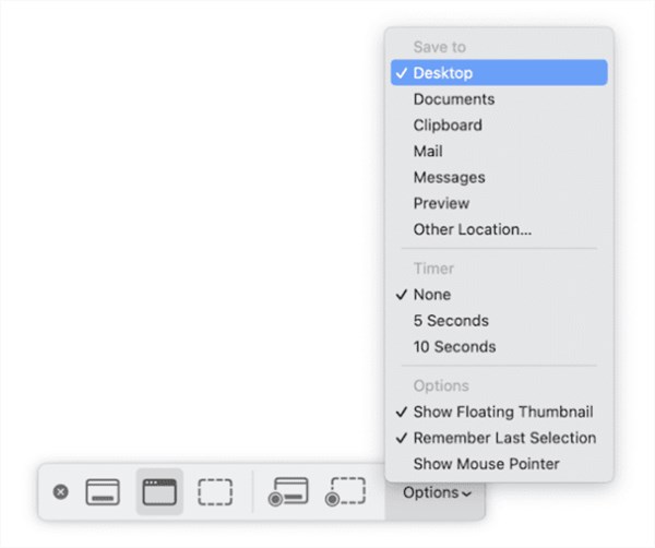 Check Save to Section