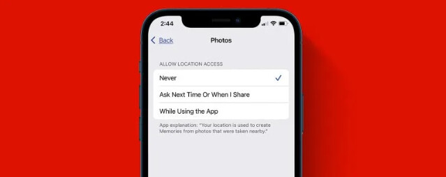 Click While Using the App