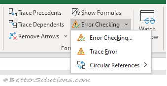 Error checking