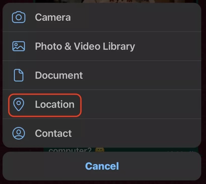 Select Location