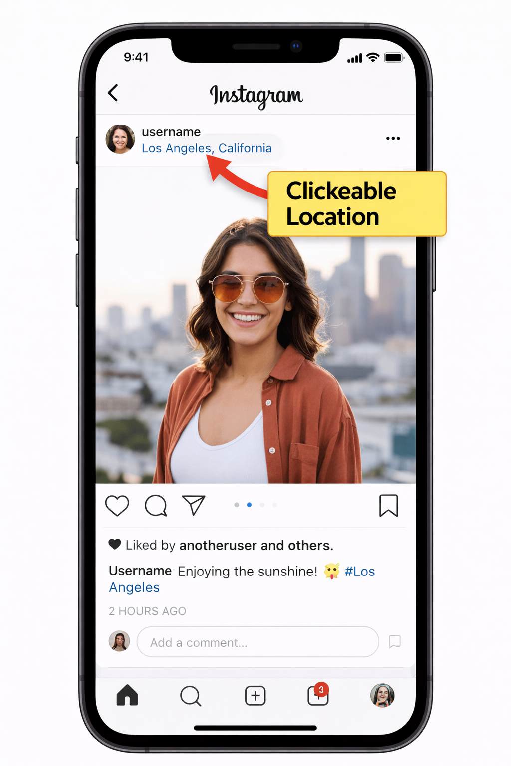 How to find a geotag