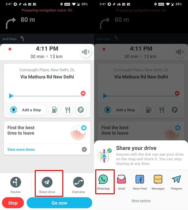 Select ‘Share drive