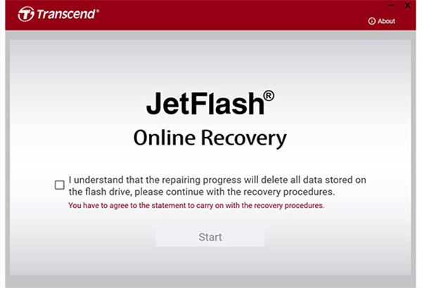 JetFlash Online Recovery Tool