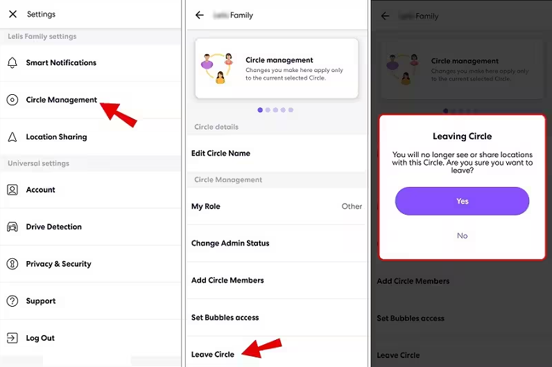 How to Officially Leave a Life360 Circle
