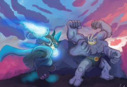 Machamp VS Lucario