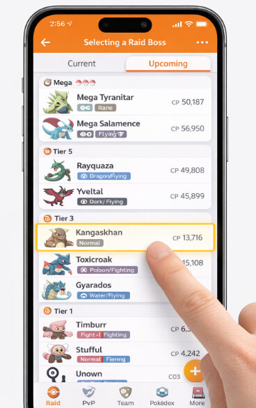 Selecting a Raid Boss