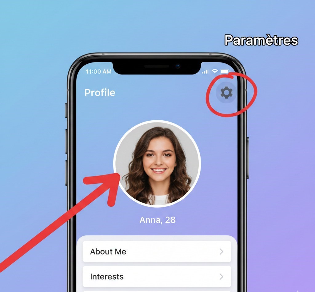 The Hily profile page