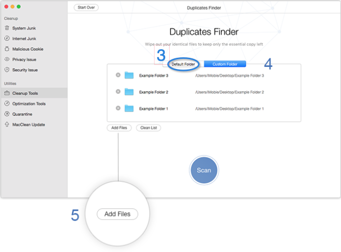 CleanMyMac My Clutter Manager