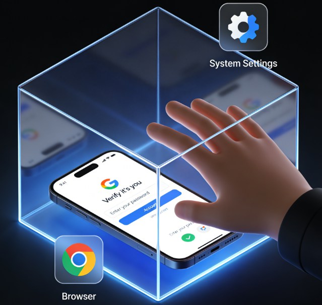 Sandboxed Android Setup Wizard environment