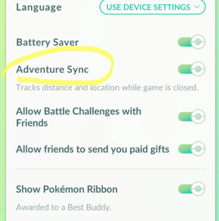 Adventure Sync