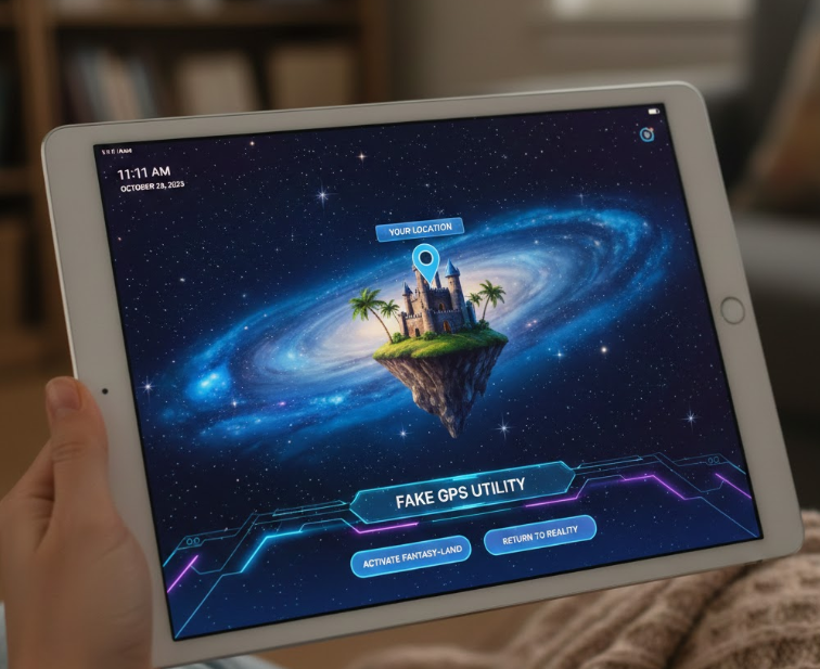 fake gps location on ipad