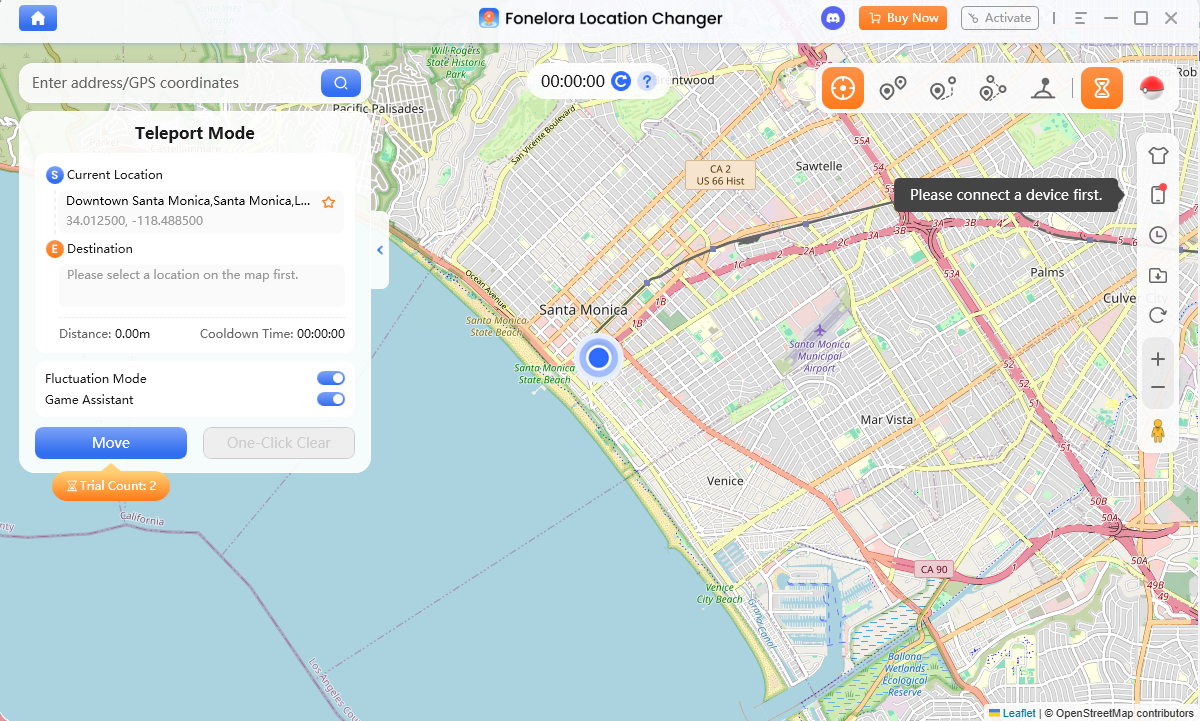 Change Your GPS Location