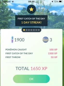 First Catch of the Day