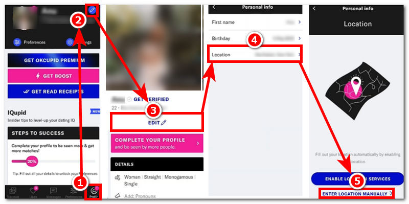 Update Your Profile Text