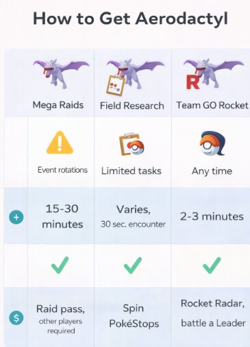 How to Get Aerodactyl