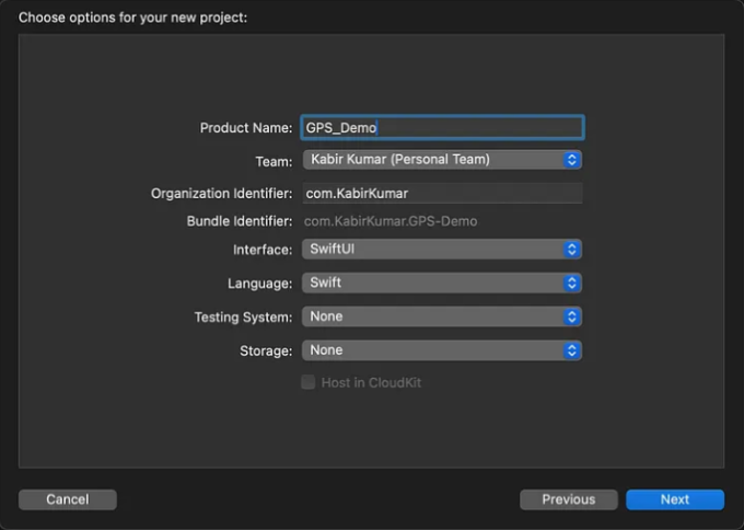 Configure the Project