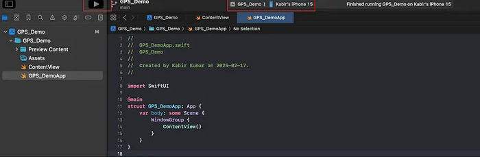 Build and Run the App on Your iPhone