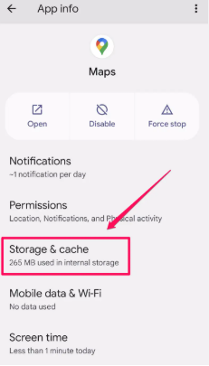Storage & cache