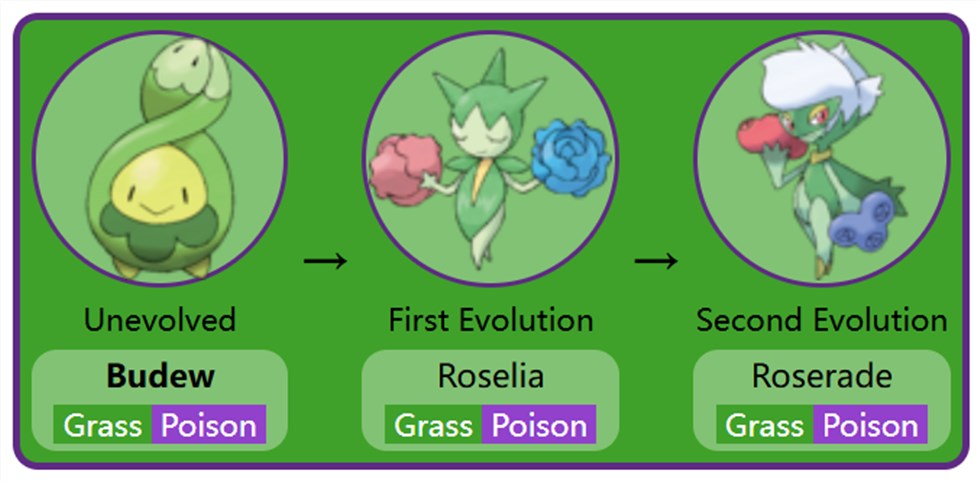 Budew Evolution Line