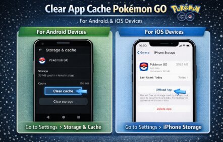 Clear App Cache Pokemon Go