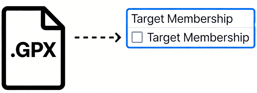 file being dragged into a project