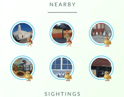 Identify Nearby Pokemon
