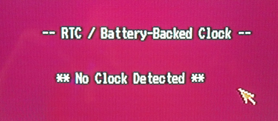 RTC not found