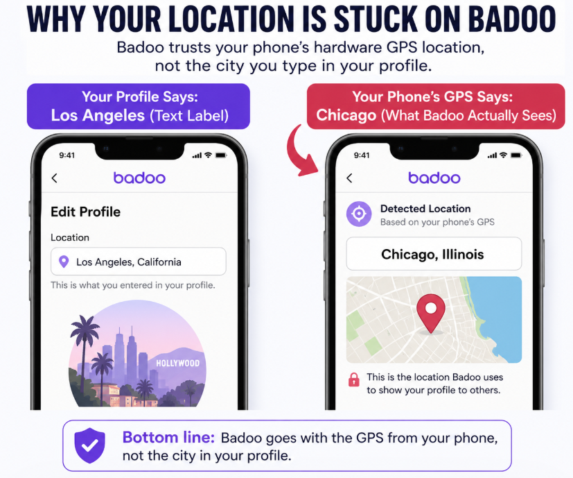 The root cause of a stuck location