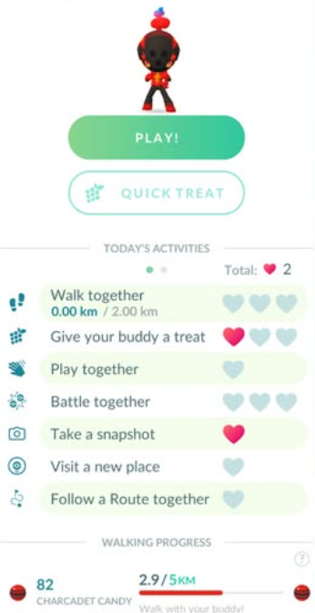 Set Your Active Buddy