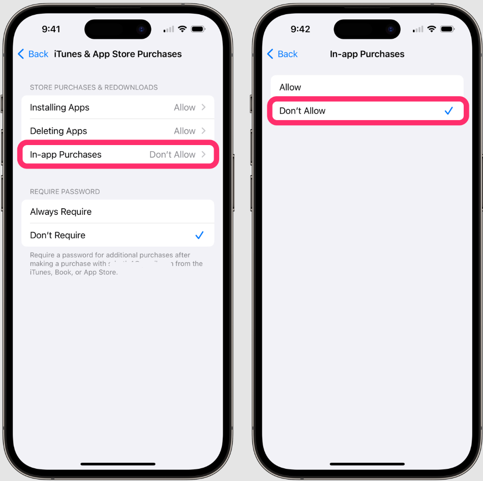 In-app Purchases