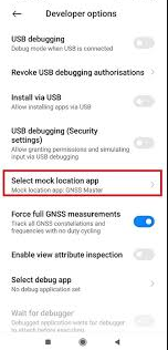 Select mock location app