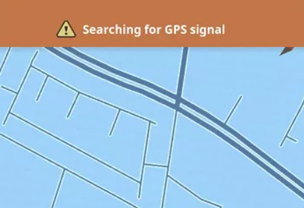 Searching for GPS Signal