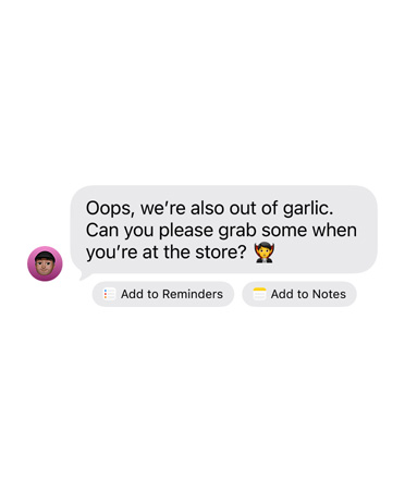 Get things done with Suggestions