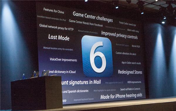 Apple unveils iOS 6 with 200 new features