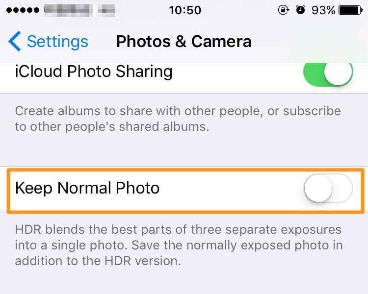 How to Free Up Space on iPhone or iPad – Turn off “Keep Normal Photo” on iPhone