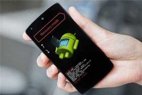 How can you factory reset an Android device?