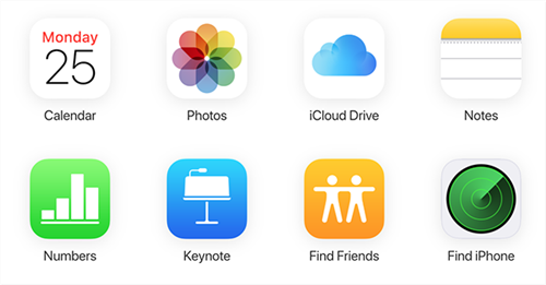 Access Find iPhone on iCloud