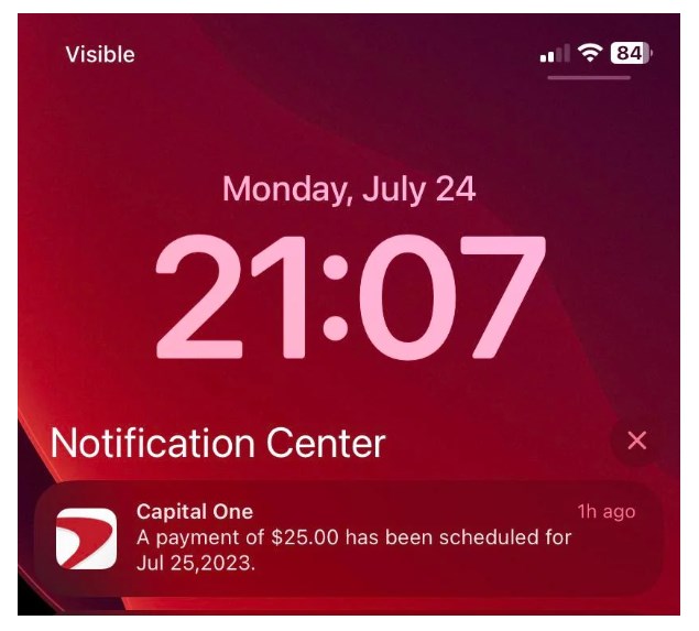 Access notification history on iPhone