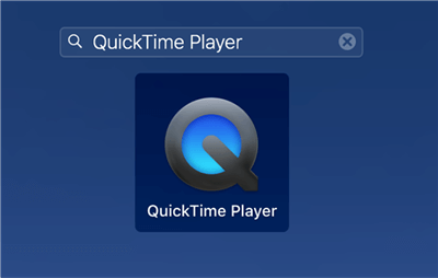 Access QuickTime Player on the Mac