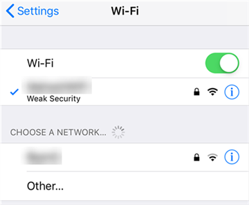 Access your WiFi Network’s Information