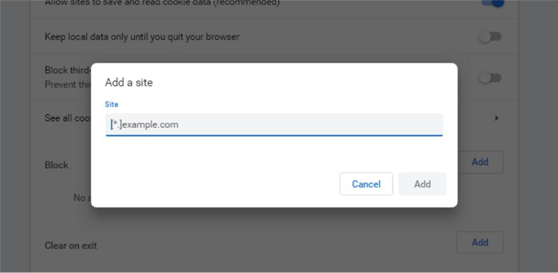 Fix Facebook Sign in Problems via Activate Cookies on Chrome